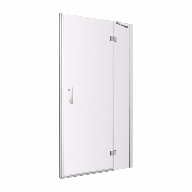 OMNIRES - MANHATTAN sprchové dvere pre bočnú stenu, 90 cm chróm /transparent /CRTR/ ADC90X-ACRTR
