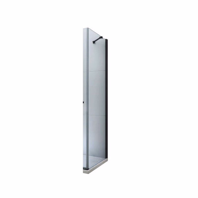 MEXEN - Bočná stěna pre-Roma, Lima 100x190 cm 6mm čierne, transparent 850-100-000-70-00