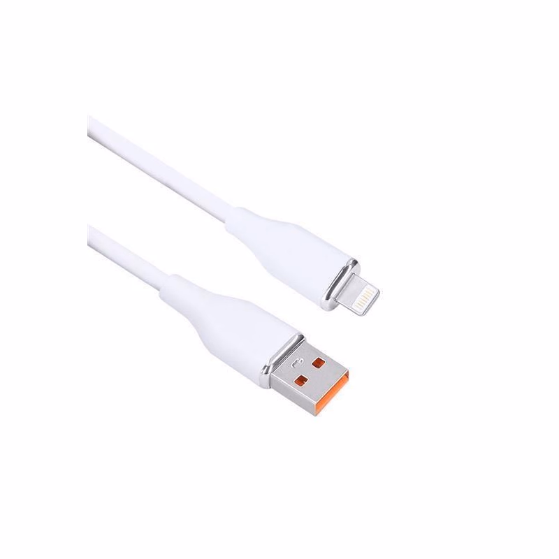 Solight lightning kábel, USB 2.0 A konektor - Lightning konektor, silikón, 1m