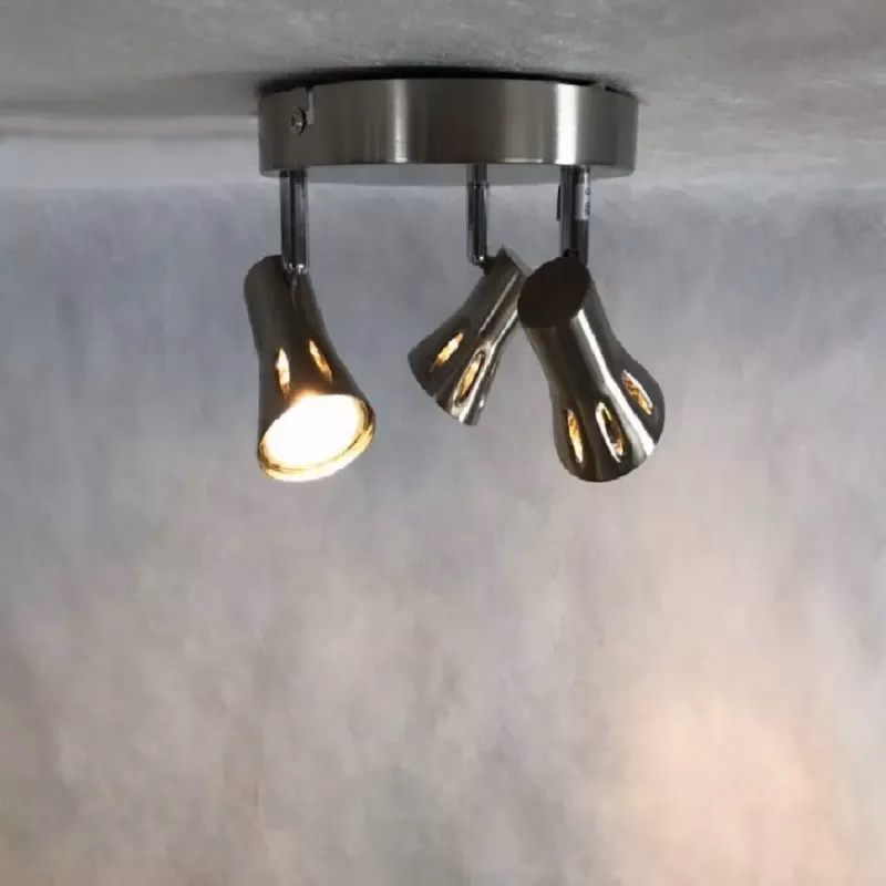 Luster GU1058-3R Saténový chróm LS3
