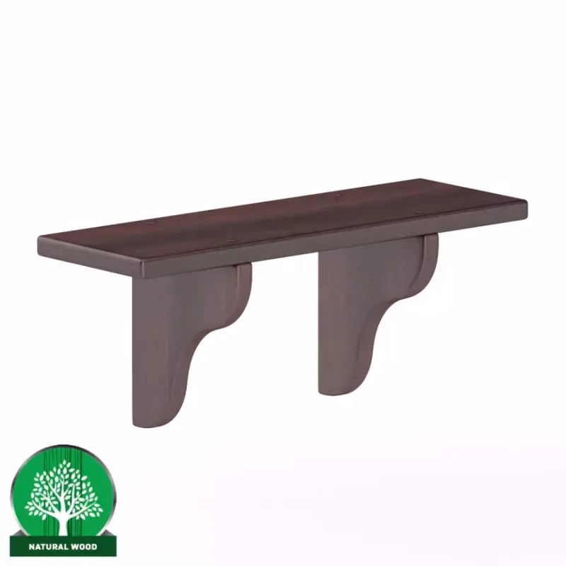 Polička borovica PK122-60x25x20 orech