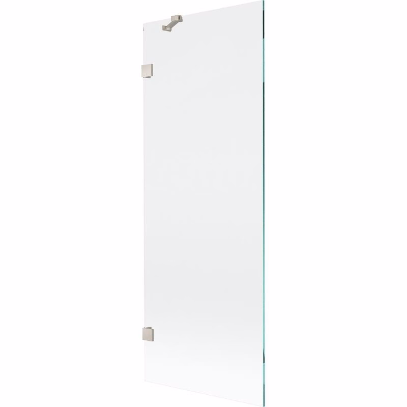 MEXEN/S - Lunar vaňová zástena FIX 70 x 150, transparent, nikel kartáčovaný 897-070-000-97-00