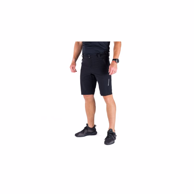 Pánske turistické kraťasy NORTHFINDER ALBRECHT-269black