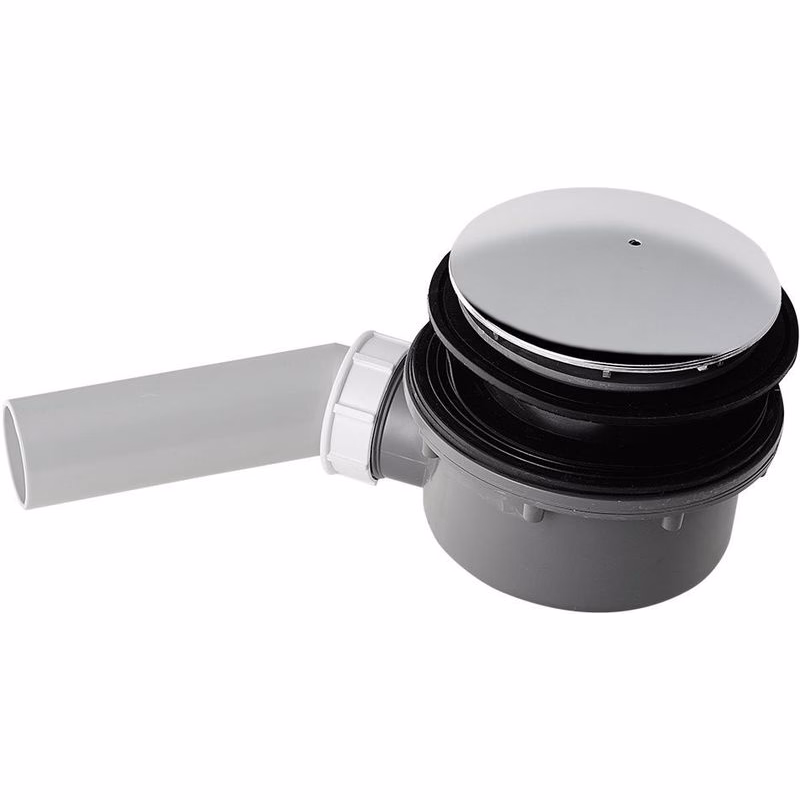 Kerasan Retro kúpeľňový sifón s otvorom 90 mm, chróm 905601