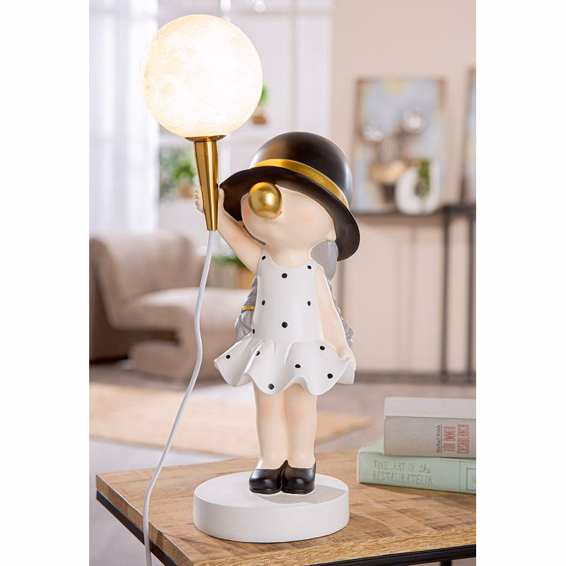 Stolná lampa dievča "Bubblegum"