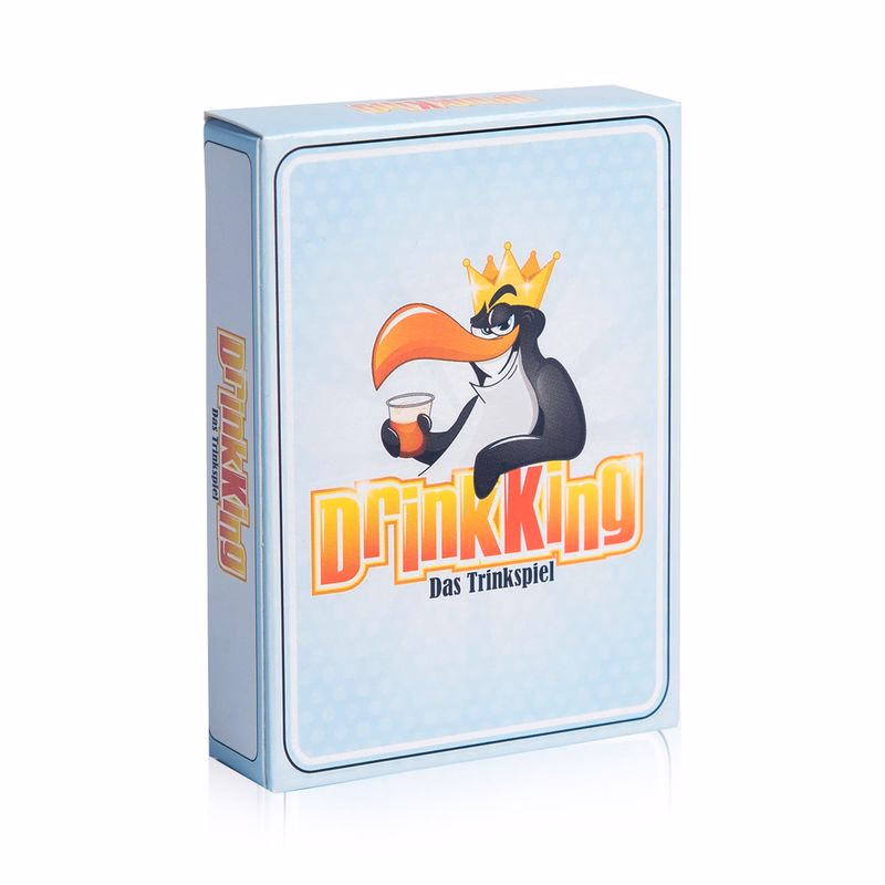 Spielehelden DrinkKing Alkoholická hra 55 kariet Hráči: 2-8 Vek: 18+