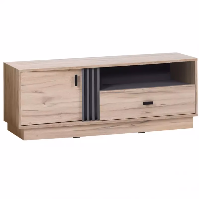 TV stolík Allmo AL5 dub estana svetlý/antracit