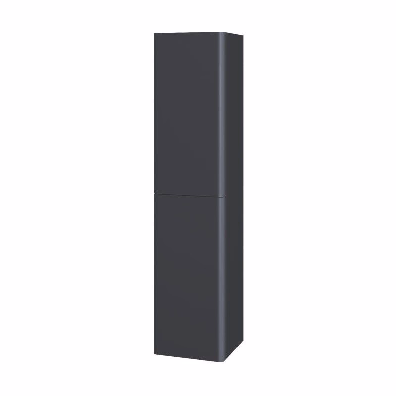 Mereo Siena, kúpeľňová skrinka 155 cm vysoká, L/P, antracit mat CN434LP