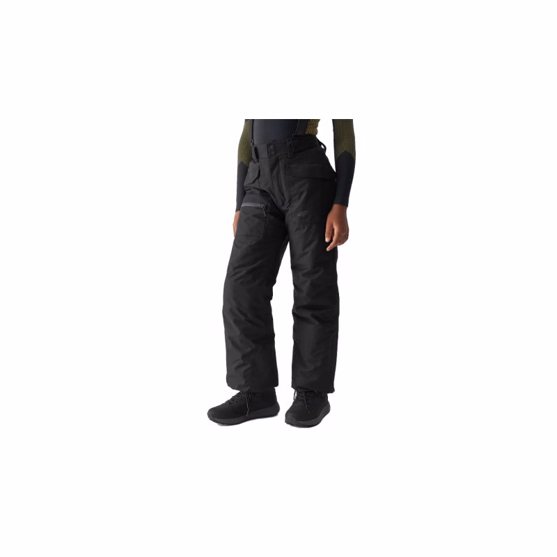 Chlapčenské lyžiarske nohavice 4F JUNIOR TROUSERS FNK-JAW23TFTRM360-21S-BLACK