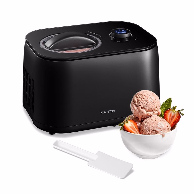Klarstein FrostFusion zmrzlinovač, príprava slushie a jogurtu s kompresorom | 1 l | 100 W