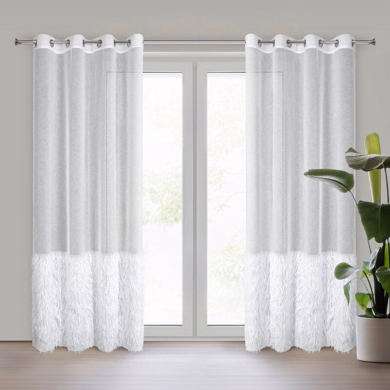 ArtFir Záclona MARGARET 6 K | biela 140 x 250 cm