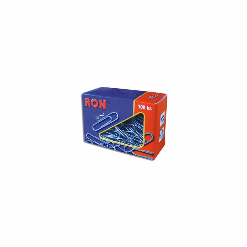 Listové spony 28mm 452 100ks Ron