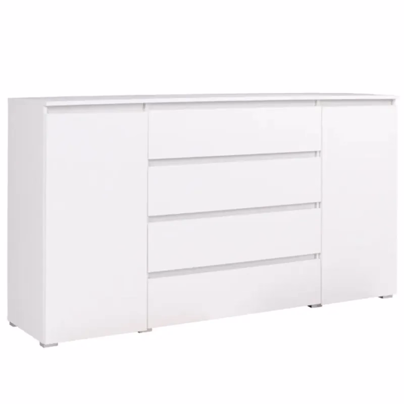 Komoda Cosmo C06 4 zásuvky biela