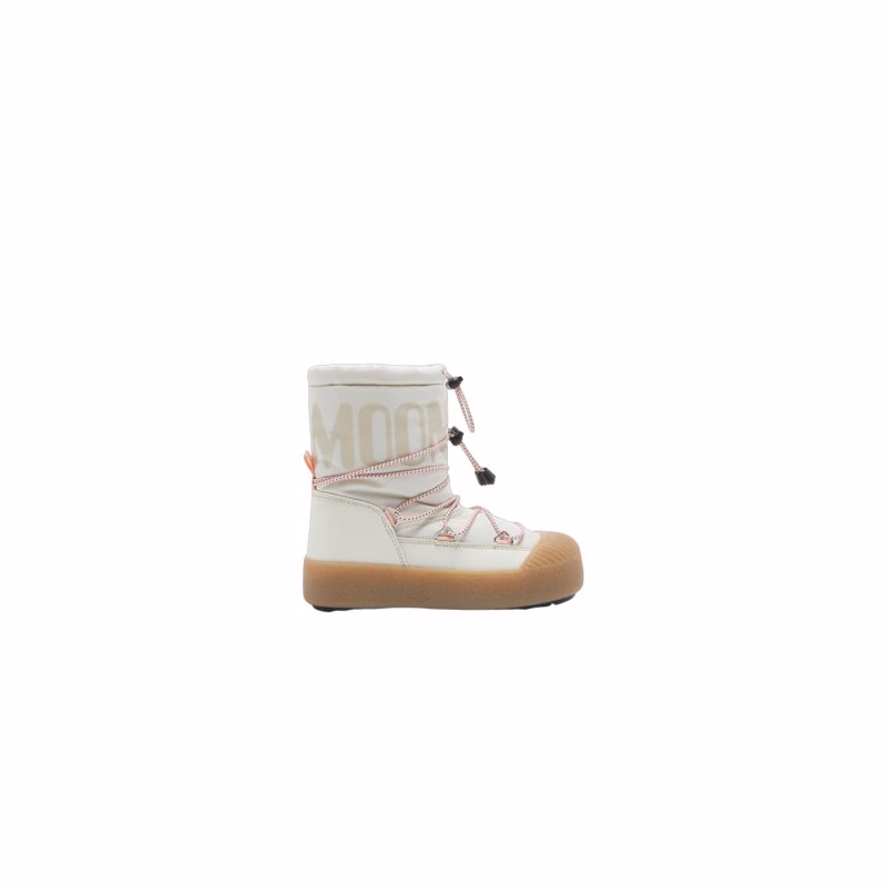 Dievčenské členkové zimné topánky MOON BOOT JTRACK POLAR, 003 frozen dew pink
