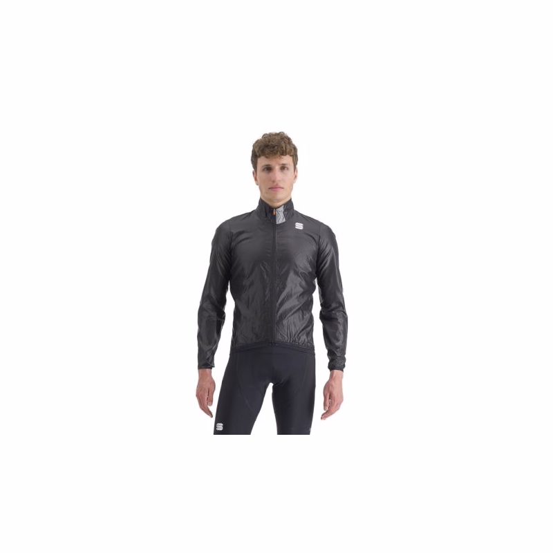 Pánska cyklistická bunda SPORTFUL Hot pack easylight jacket, black