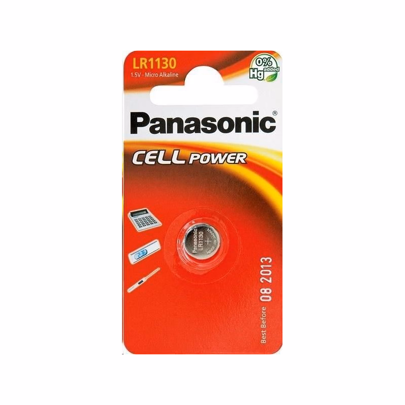 PANASONIC Alkalická MIKRO batéria LR-1130EL/1B 1, 5V (Blister 1ks)