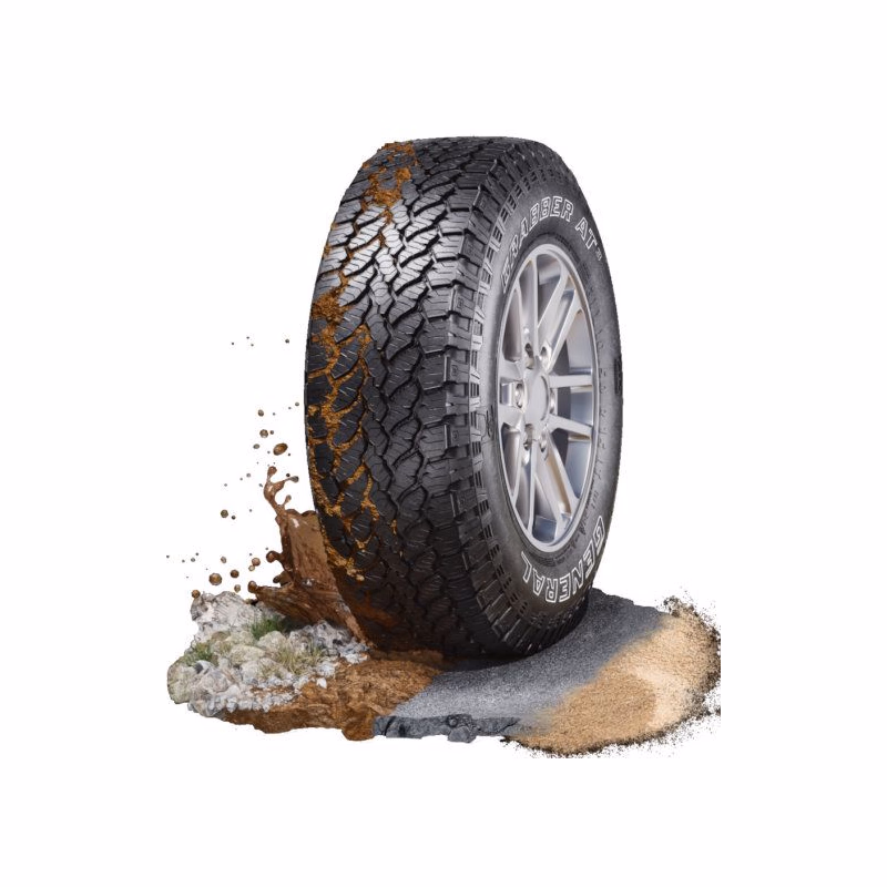 General GRABBER AT3 ( 265/70 R17 115T, s rebrom disku )