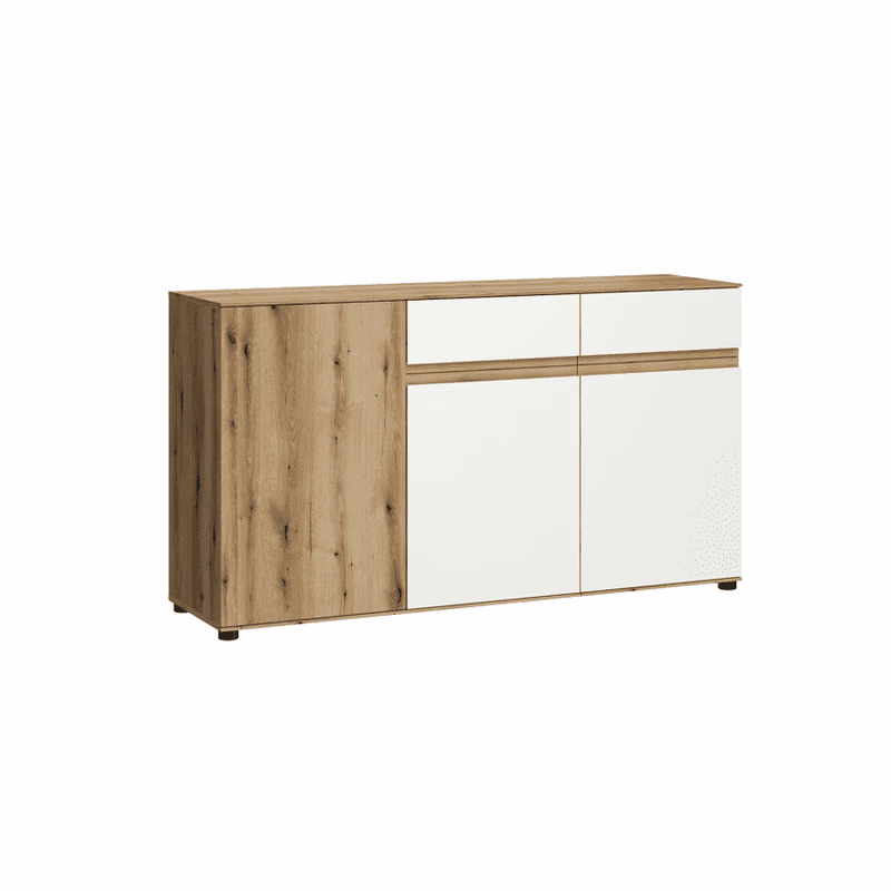 ArtExt Komoda CAMINO 3D2S | dub evoke/biela