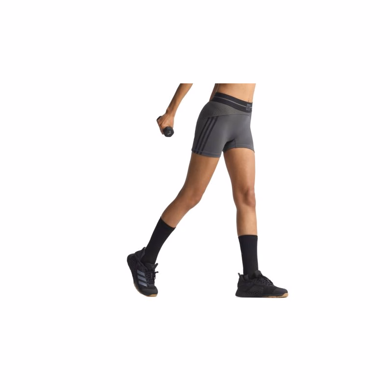 Dámske tréningové kraťasy ADIDAS HYG RIB 1 4 GRESIX BLACK
