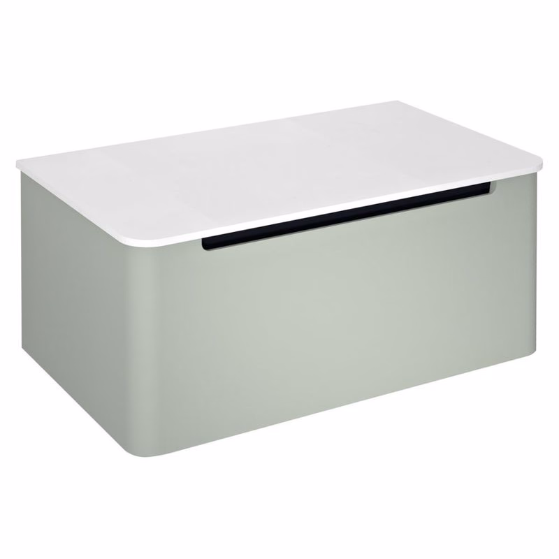 SAPHO - KERALA umývadlová skrinka 80x35x47,5cm, 1x zásuvka, verde KR080-4444