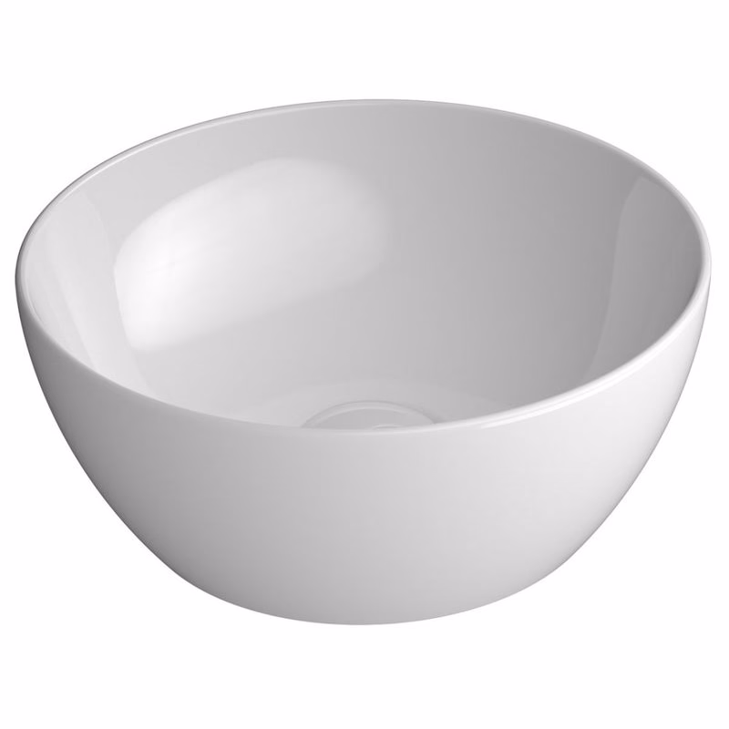 GSI - PURA keramické umývadlo na dosku, priemer 32cm, biela ExtraGlaze 885411