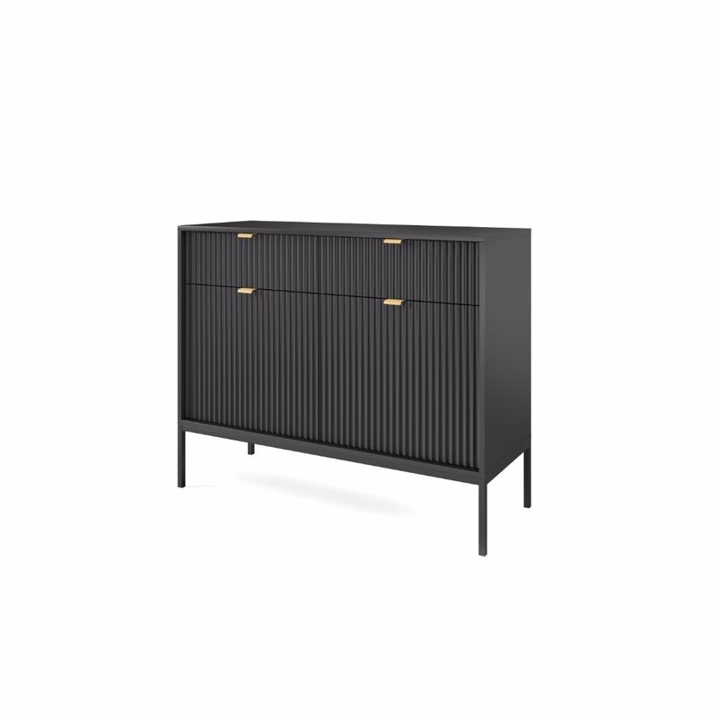 ArtPS Komoda MONA KSZ-104 | čierna