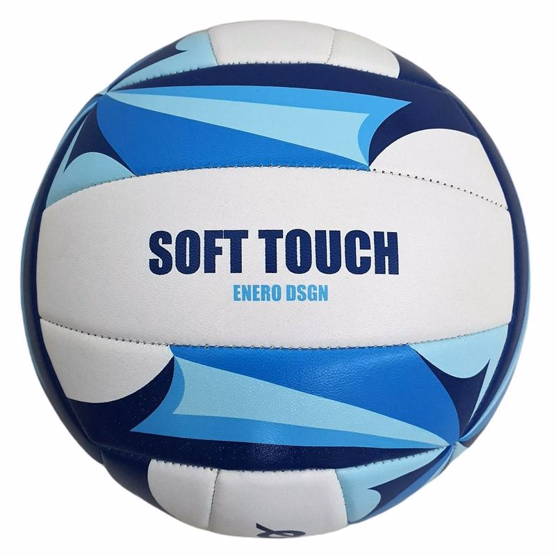 Volejbalová lopta ENERO SOFT TOUCH veľ. 5, modrý-biely
