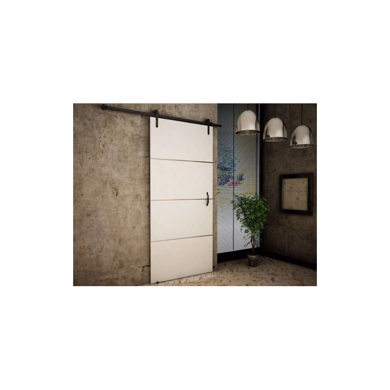 KIER Posuvné dvere RETRO PLUS | 100 cm Farba: Biela
