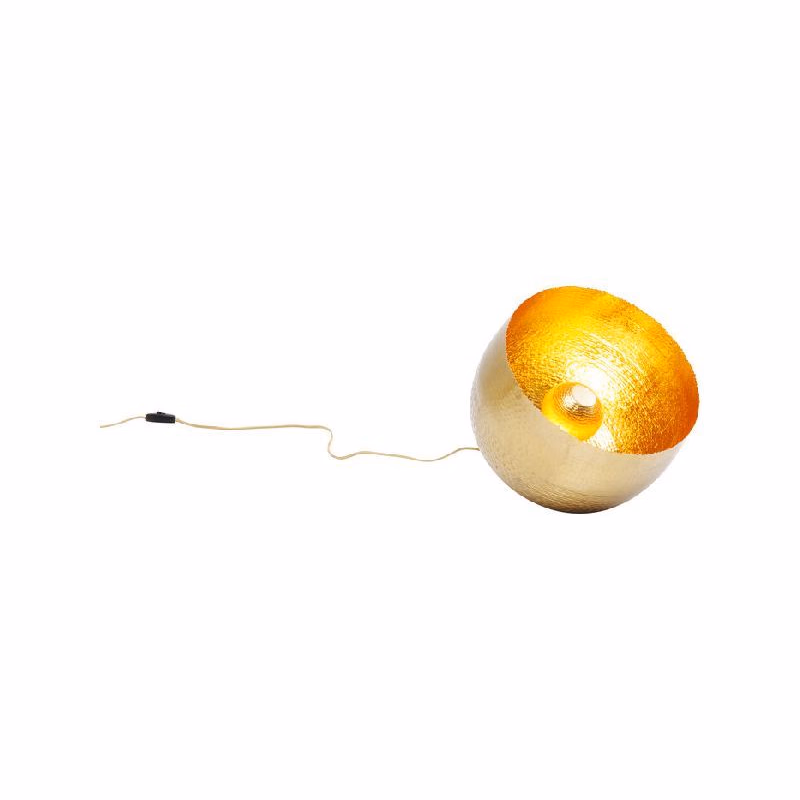 Apollon podlahová lampa mosadzná Ø35 cm