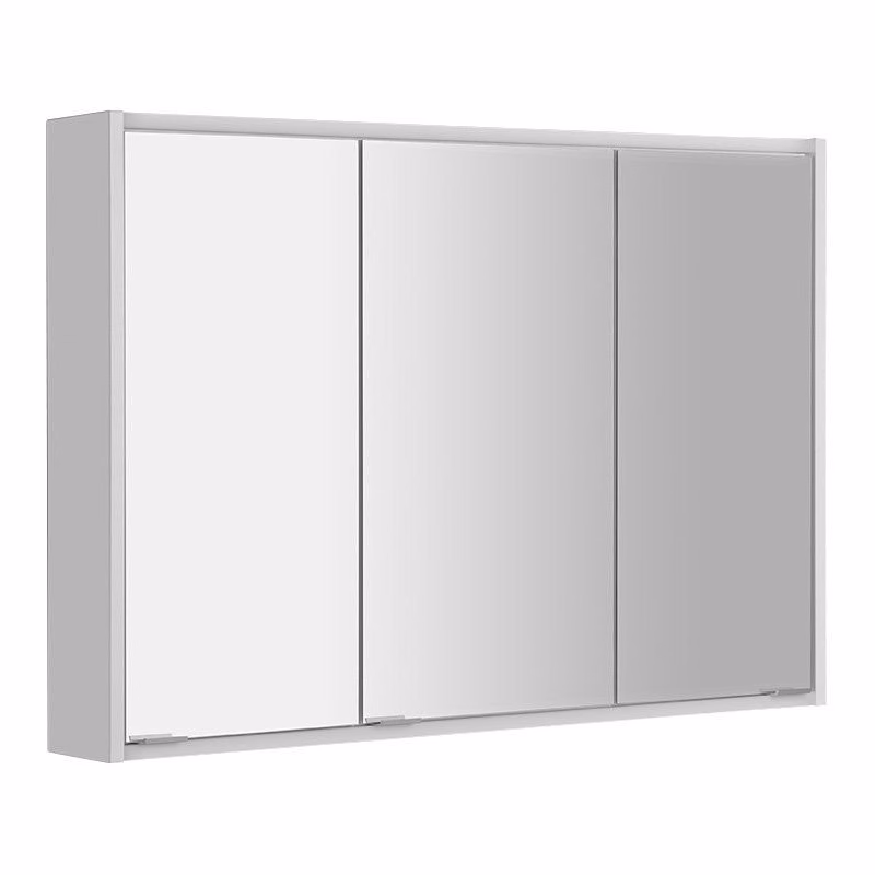 SAPHO - BATU galerka 100x71x15cm, 2x LED osvetlenie, biela lesk 1141130