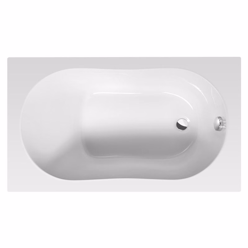 AQUALINE - JIZERA vaňa 120x70x39cm, biela G1270
