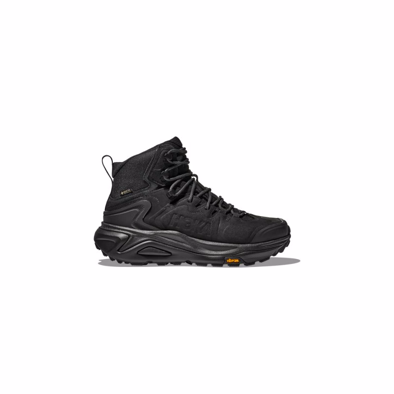 Pánska členková turistická obuv HOKA Kaha 3 GTX M black black