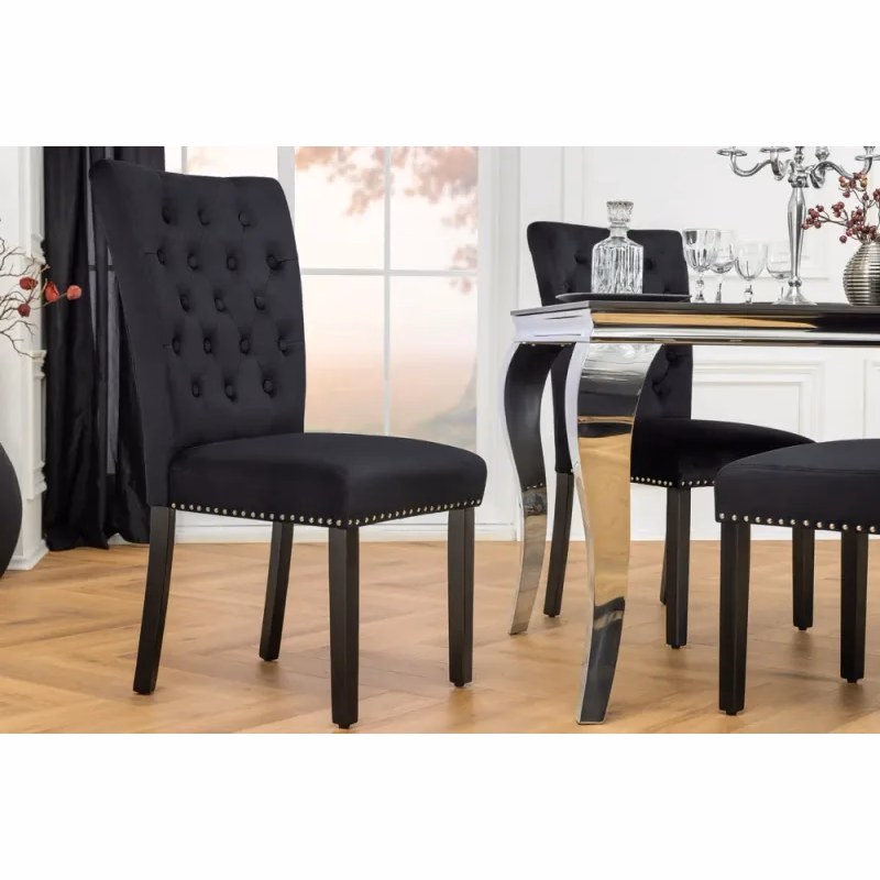 Chesterfield jedálenská stolička 2 ks FRIXON Dekorhome
