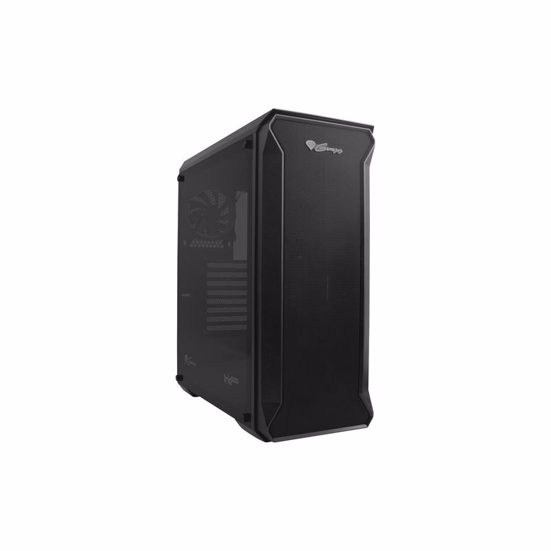 Počítačová skriňa Genesis IRID 505 V2/Midi Tower/Transpar./Čierna