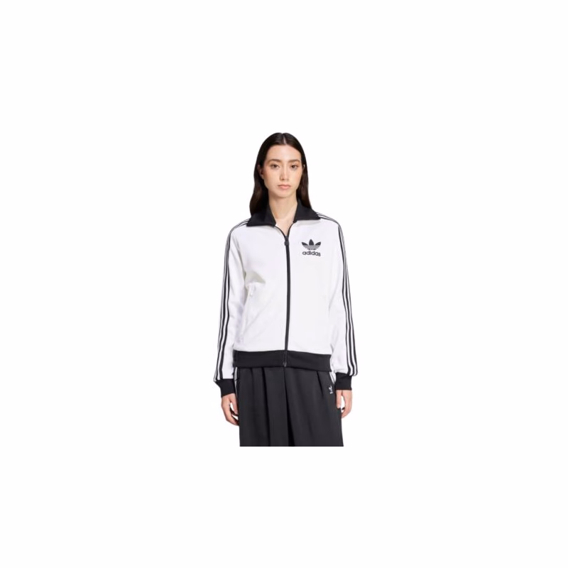 Dámska mikina so zipsom ADIDAS ORIGINALS CLASSIC TT-WHITE