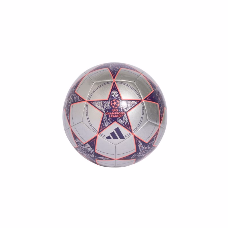 Futbalová lopta ADIDAS UCL CLB SILVMT DPURPL TURBO
