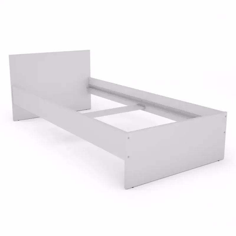 Posteľ Alan 90x200 biela