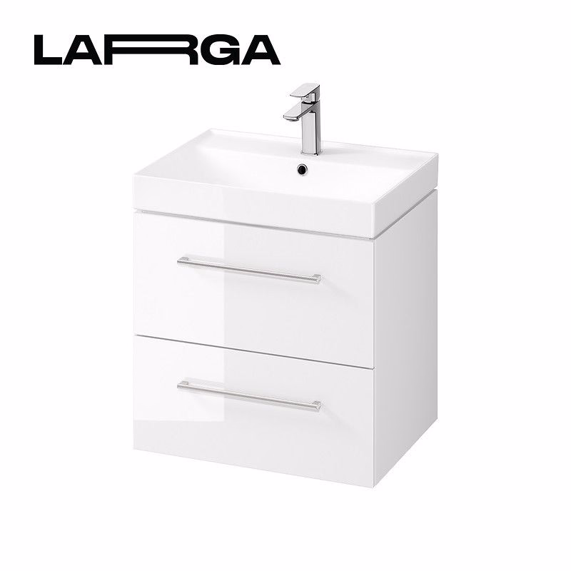 CERSANIT - SET B661 LARGA 60, biela (skrinka + umývadlo) S801-439