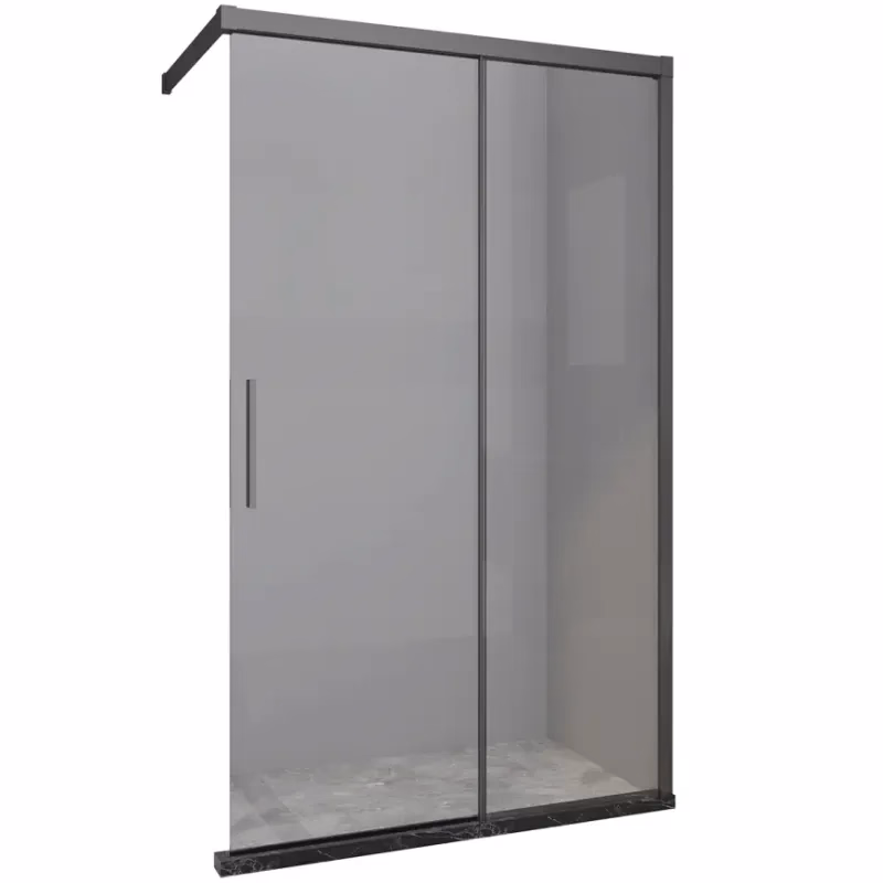 Sprchová stena Walk-In Relax 120x200 black