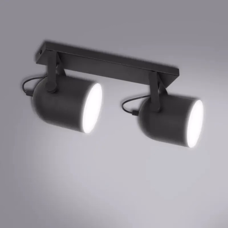 Stropné bodové svietidlo Spectra Black 2610 LS2