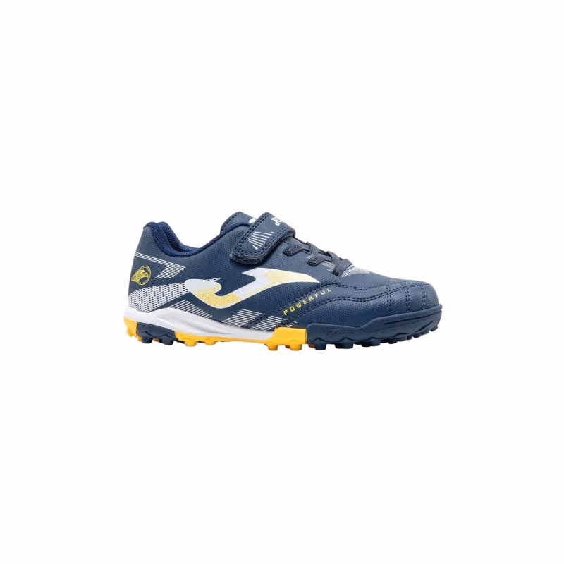 Chlapčenské futbalové kopačky turfy JOMA Powerful 2603 K TF navy blue