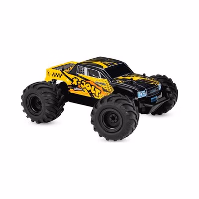 Overmax - RC auto s diaľkovým ovládaním X-JOLT 1000 mAh čierna/žltá 5903771725170