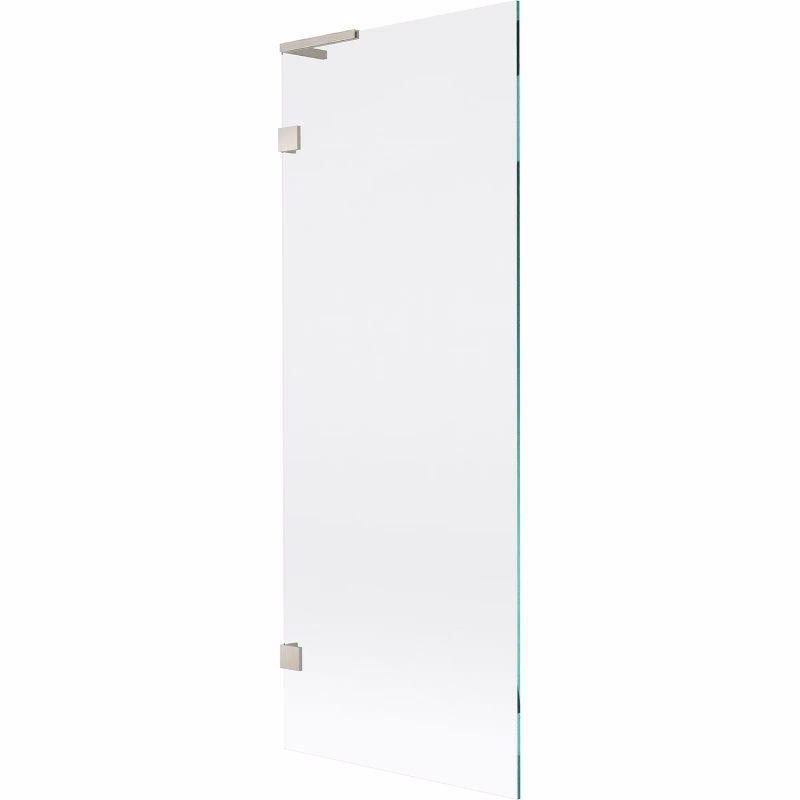 MEXEN/S - Lunar L vaňová zástena FIX 70 x 150, transparent, nikel kartáčovaný 897L-070-000-97-00