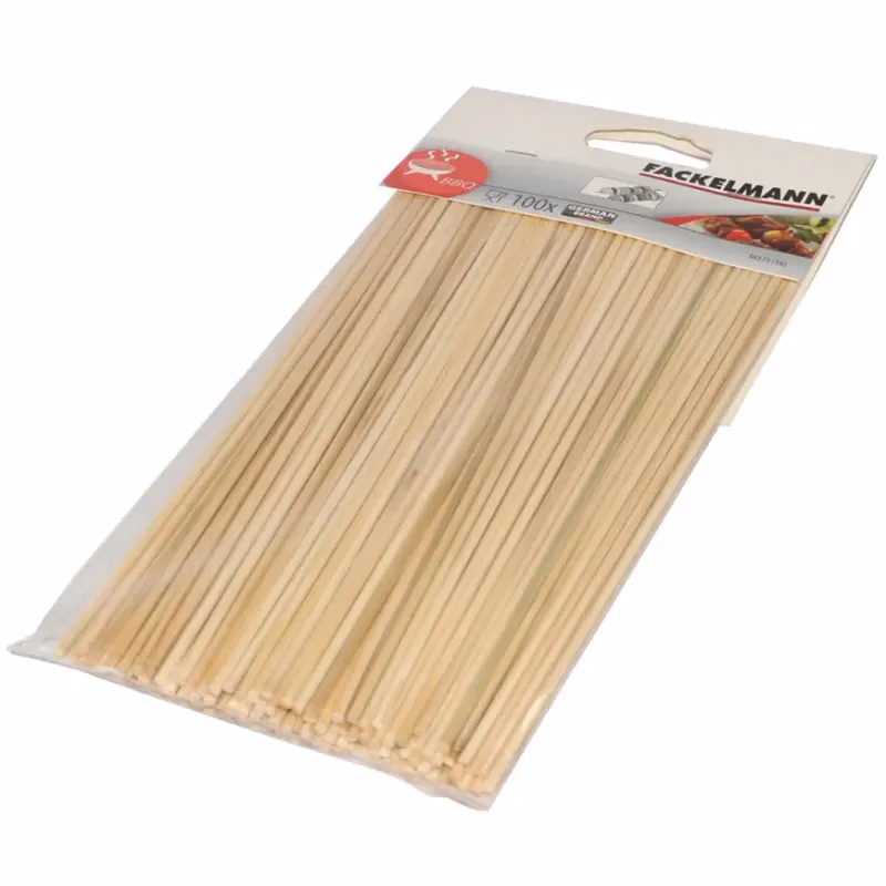 Špajdle na špízy Bambus 100 ks 20 cm 56521