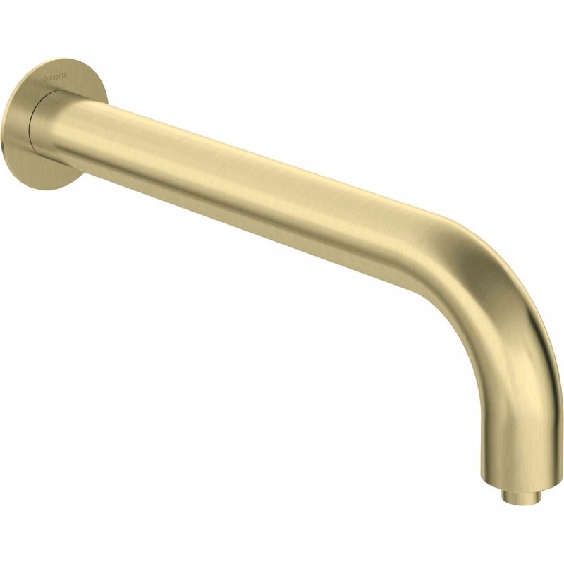 DEANTE - Silia kartáčované zlato otočný sprchový výtok, nástenný - 380 mm NQS_R41K