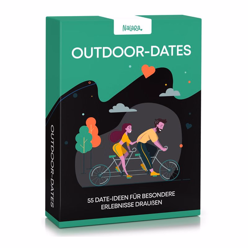 Spielehelden Outdoor Dates Kartová hra pre páry 55 nápadov na milostné rande  Svadobný darček