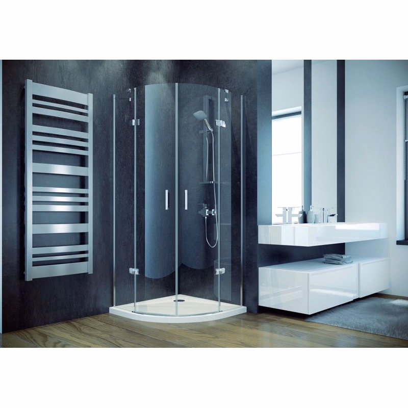 BESCO - Štvrťkruhový sprchovací kút VIVA 195K - Rozmer A - 90 BCVIV90KRUH