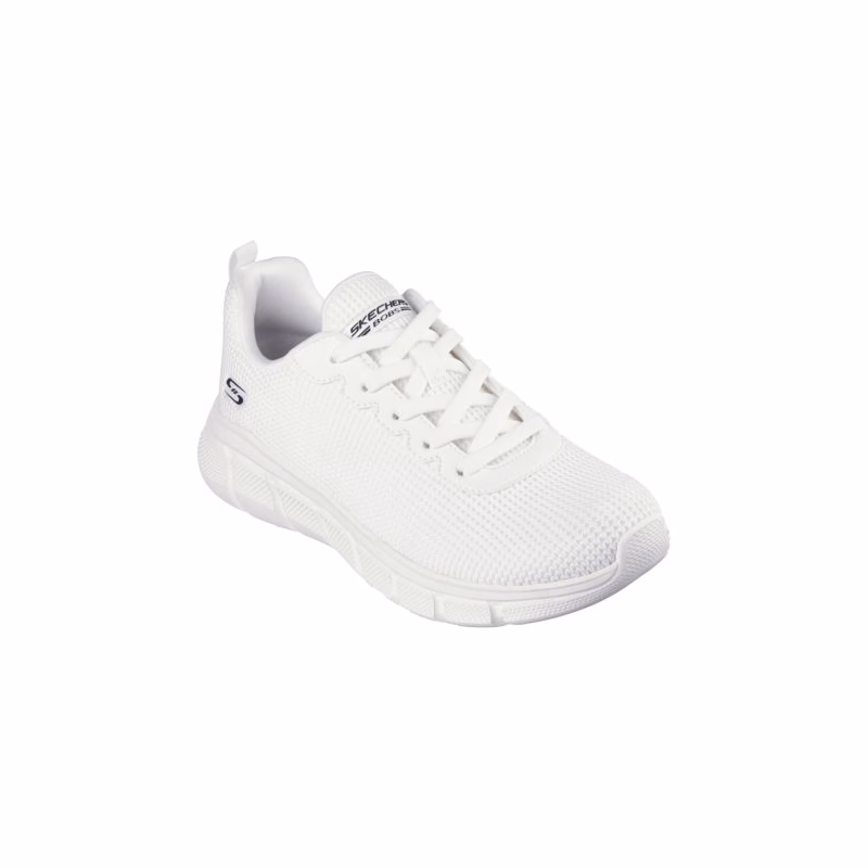 Dámska rekreačná obuv SKECHERS Bobs Sport B Flex Visionary Essence W white