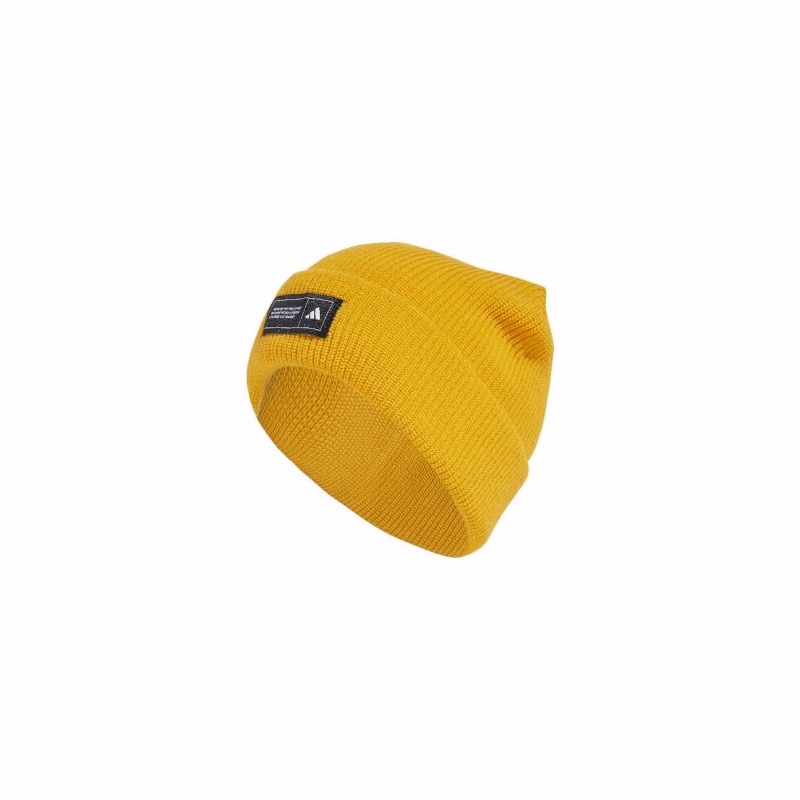Zimná čiapka ADIDAS ESS BEANIE CUFF ACTGOL BLACK WHITE