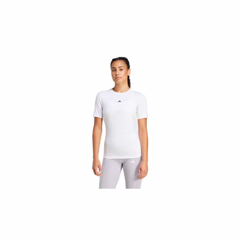 Dámske tréningové tričko s krátkym rukávom ADIDAS TF TRAIN T WHITE